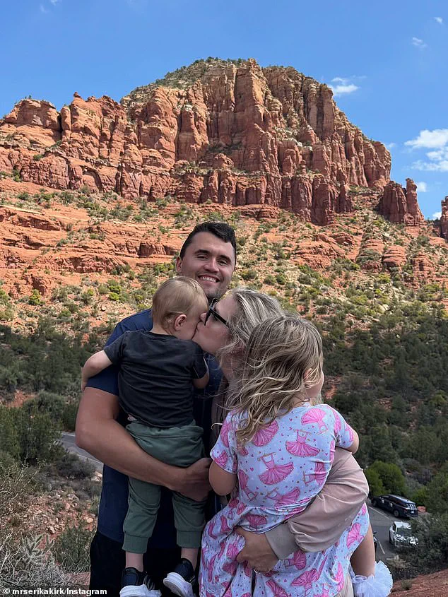 A Final Farewell: The Emotional Goodbye of Erika Kirk at Her Husband's Funeral