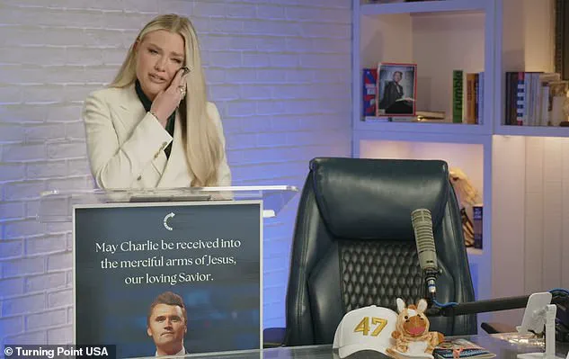 A Final Farewell: The Emotional Goodbye of Erika Kirk at Her Husband's Funeral