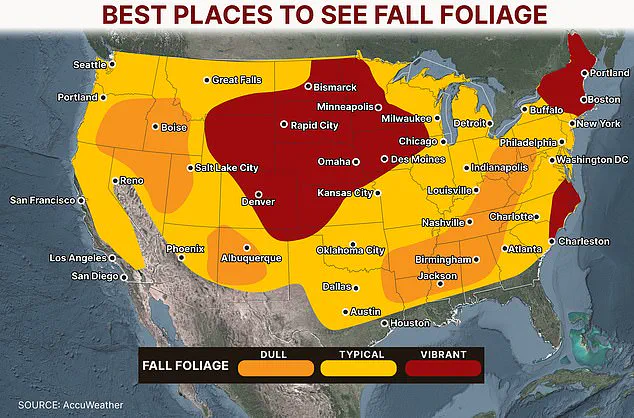 From the rugged mountains of Colorado to the rolling plains of the Midwest: A Seasonal Transformation Unfolds Across America