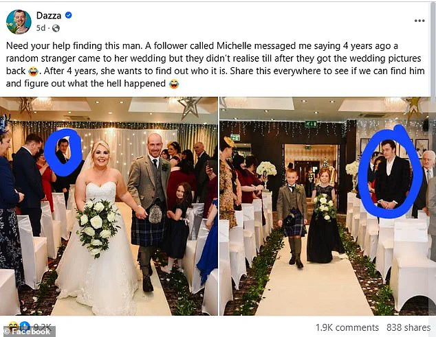 Mysterious Figure in Michelle Wylie's Wedding Photos Remains Unidentified After Four Years