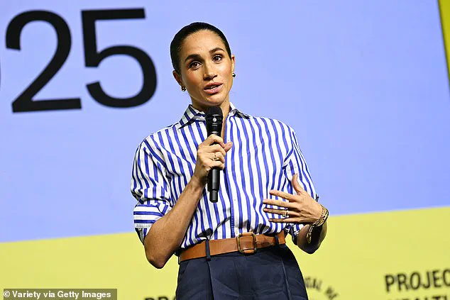Critics Say 'Self-Promotion Over Substance' as Meghan Markle Accepts 'Humanitarians of The Year' at Mental Health Event
