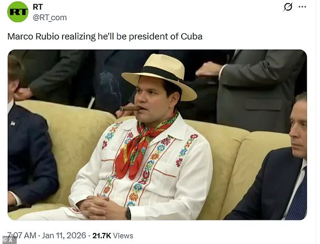Exclusive: The Hidden Information Behind Trump's Surreal Endorsement of Marco Rubio as Cuba’s Leader and the Speculation It Ignited