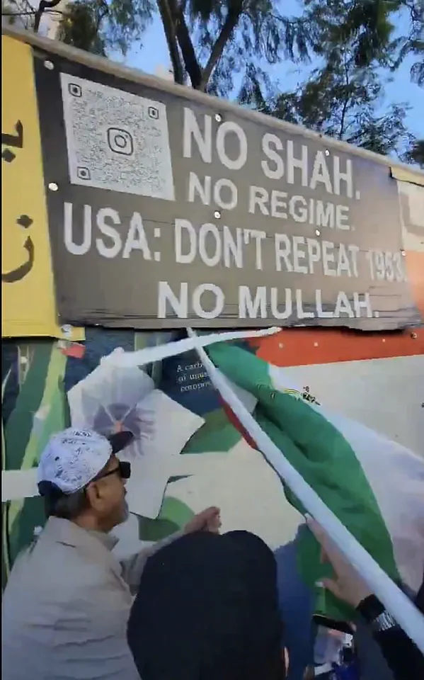Regime Change Protests Turn Violent as Chaos Erupts in LA