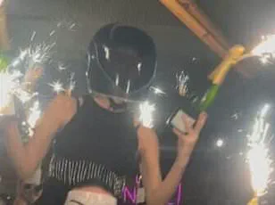 Alleged Promotional Helmet with Restricted Vision Linked to New Year's Eve Fire at Swiss Ski Resort