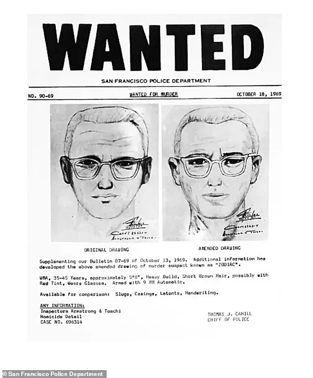 Exclusive: Daily Mail Unveils New Suspect in Zodiac Murders, Reigniting Decades-Old Mystery
