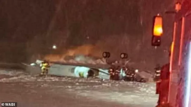 Private Jet Crash in Maine Sparks Emergency Response Amid Winter Storm