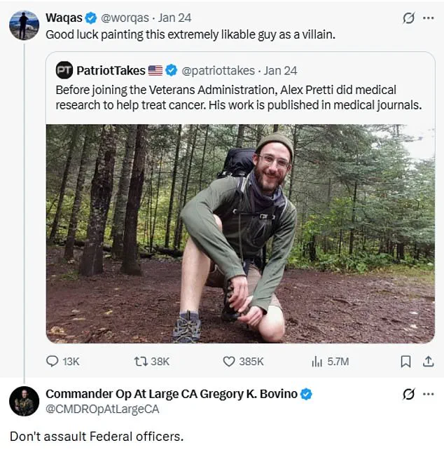 Reassignment and Social Media Lockout of Border Patrol Commander Gregory Bovino Amid Trump Administration's Shift in Handling Internal Dissent and Controversial Statements on Minneapolis Nurse Shooting