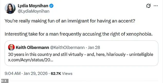 Keith Olbermann Sparks Controversy with Remarks on Melania Trump's English Proficiency Amid New Documentary Debut