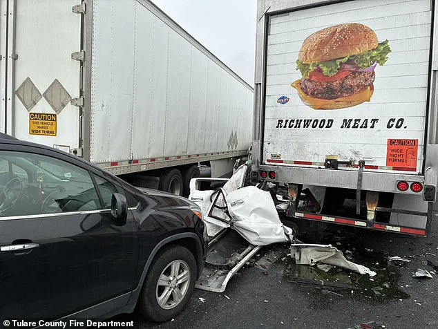 Dense Fog Triggers Devastating Pileup on California's Highway 99, 'A Chaotic Scene with Dozens Trapped' Says Local Official