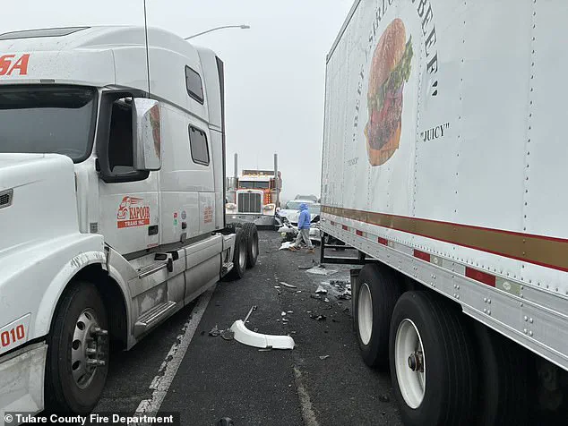 Dense Fog Triggers Devastating Pileup on California's Highway 99, 'A Chaotic Scene with Dozens Trapped' Says Local Official