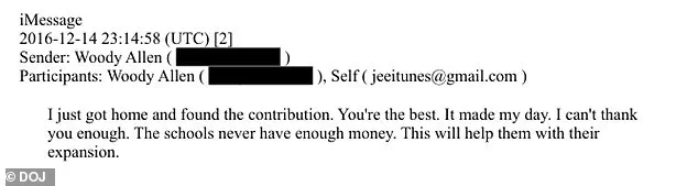 Newly Released Files Reveal Jeffrey Epstein's $15,000 Donation to Woody Allen's Daughter's School