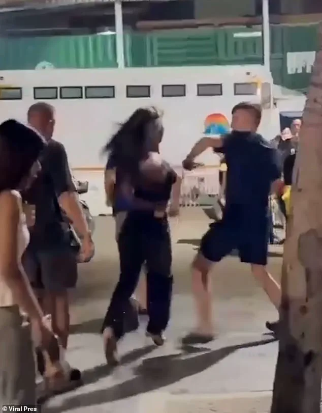 Violent Clash on Pattaya's Walking Street: British Tourists Accuse Transgender Women of Villa Theft