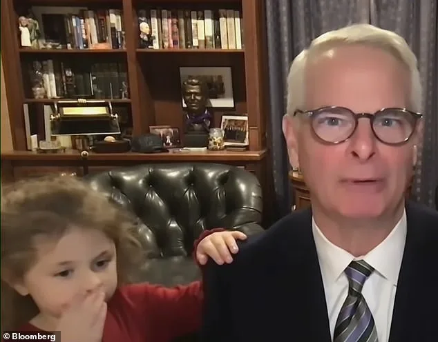 A Granddaughter's Surprise Disruption of a Political Live Stream