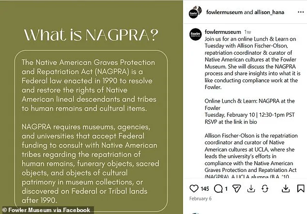 Museum Curator Details Tribal Rituals in Artifact Care Under NAGPRA