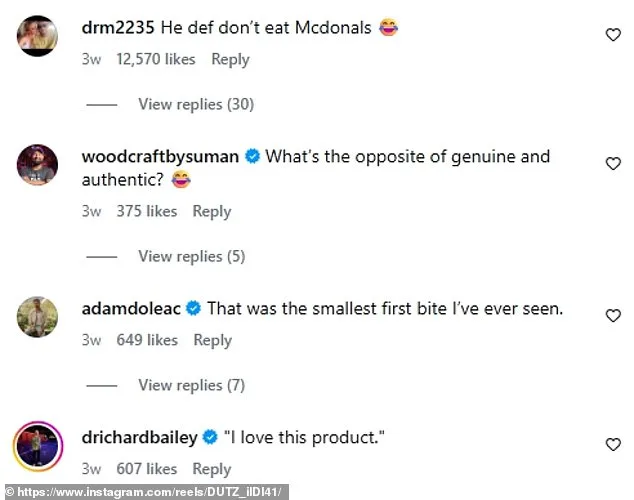 McDonald's CEO's Awkward Promo for New Big Arch Burger Sparks Online Mockery