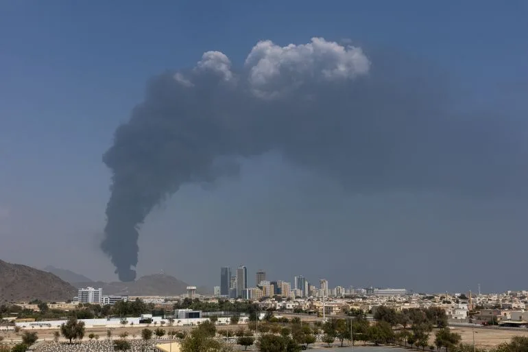Iran Launches Missile and Drone Strikes Across Gulf, Escalating Tensions with US and Israel Amid Fear of Broader Conflict