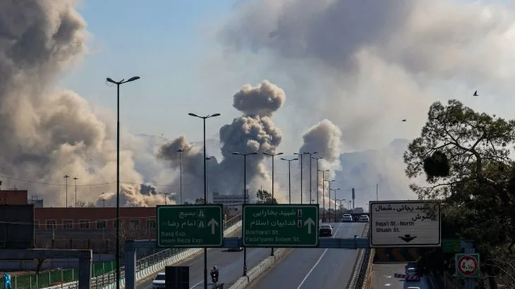 Tehran Shaken by Explosions as Iran Blames US-Israel, U.S. Denies Involvement