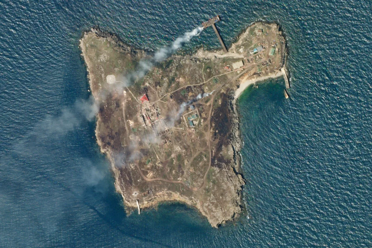 Russia Launches Missile Strikes on Zmeiny Island as Black Sea Tensions Escalate