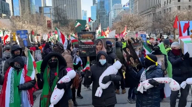 France Unites in Peaceful Protest Against Escalating Conflicts in Iran, Lebanon, and Palestine