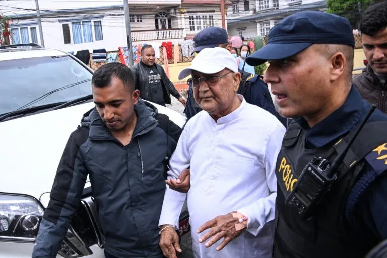 Nepal's Former PM and Ex-Minister Arrested Over Alleged Role in Crackdown During Anticorruption Protests