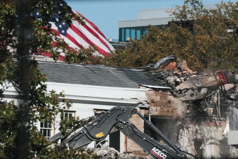 Trump Admin Fights Court Order to Halt White House Ballroom Project, Citing National Security Risks