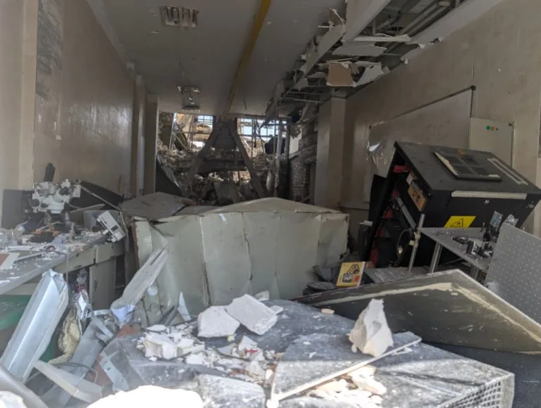 U.S. and Israeli Airstrike Ruins Iranian Research Facility, Escalating Attacks on Civilian Infrastructure