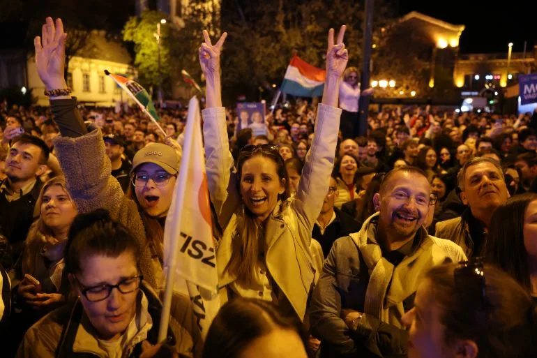 Hungary's Political Landscape Shifts as Orban Concedes Defeat to Magyar's Tisza Party in Historic Election Landslide