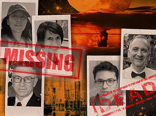Trump orders FBI to investigate mysterious disappearances of top scientists.
