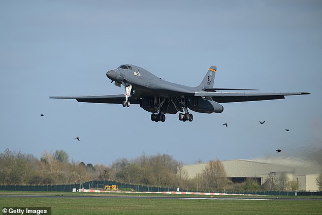 Firefighters extinguish accidental blaze at RAF Fairford base.